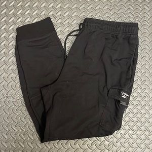 Reebox black jogger sweatpants